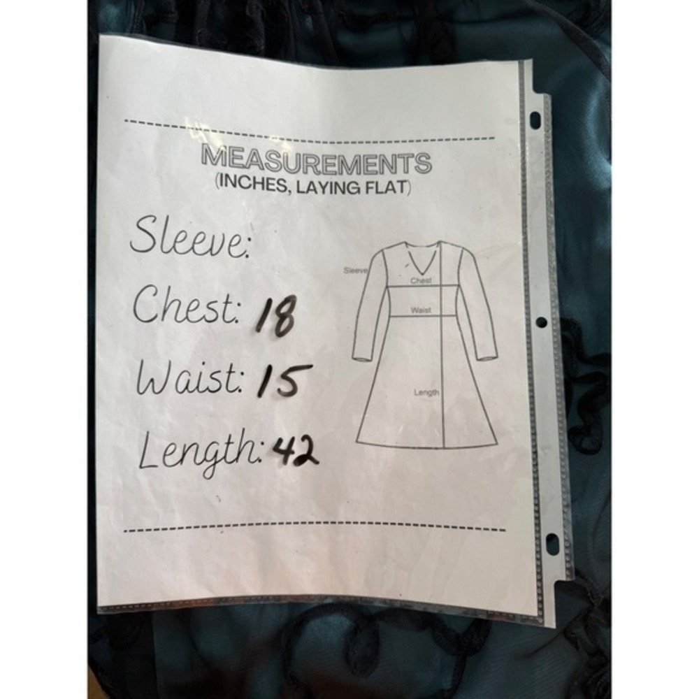 Coldwater Creek Women 12P Halter Cocktail Dress Whimsgoth Y2K‎ Formal Vintage - Picture 11 of 11
